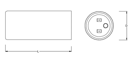 AC 220 V İLK HAREKET KONDANSATÖRÜ / MOTOR START CAPACİTORS